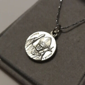 925 necklace  & Vatican pendant